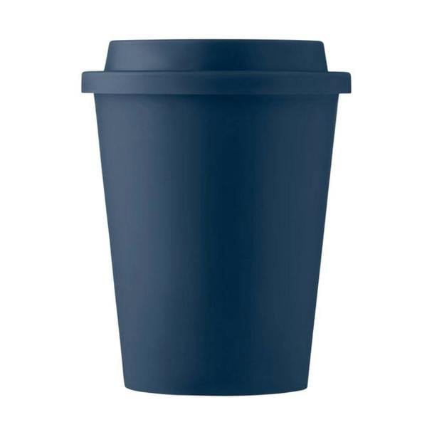 MidOcean Nola Polypropylene Double Wall 300ml Tumbler - French Navy - 