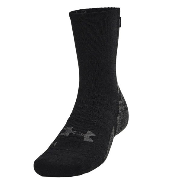 Under Armour Unisex Adult Armourdry High Rise Running Socks - Black