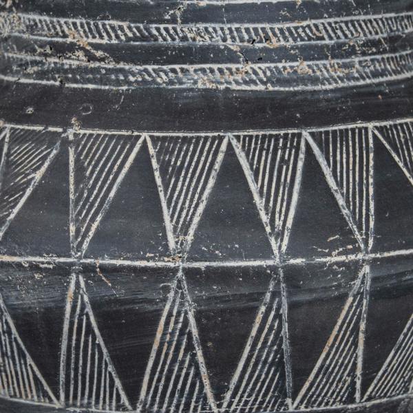 Etched Collection Tall Pot With Handle