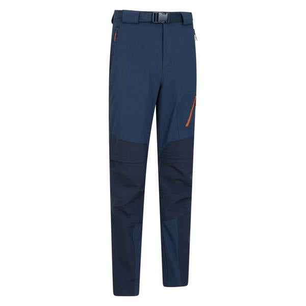 Mountain Warehouse Mens Forest Convertible Hiking Trousers - Navy - 