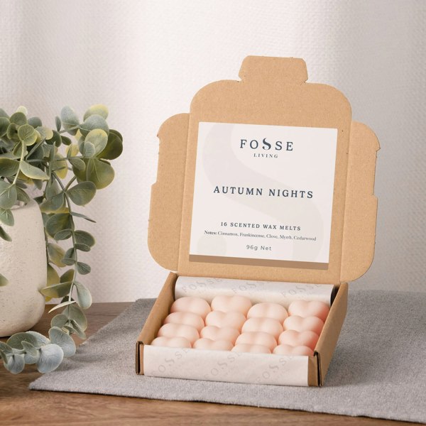 Fosse Living Autumn Nights Wax Melts - 16 Pack