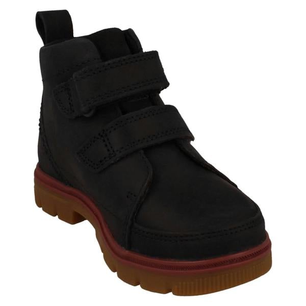Clarks Boys Clarks Padded Collar Ankle Boots Lorcam Hi K
