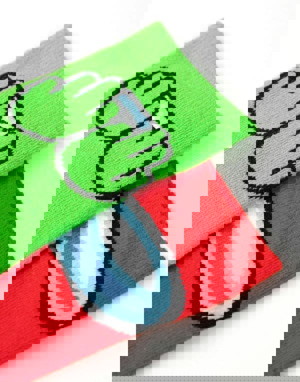 Among Us Boys Multicoloured Character Calf Socks Set of 5