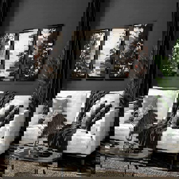 Pictures For Living Room Wall | Set of 3 Chinoiserie Wall art Prints