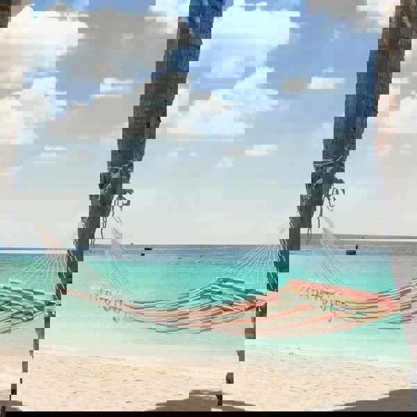 Outsunny Hammock Outdoor Garden Camping Hanging Swing Portable Travel Green