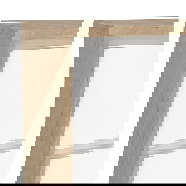 Furniture To Go Next Chest 3 Drawers Jackson Hickory White high gloss