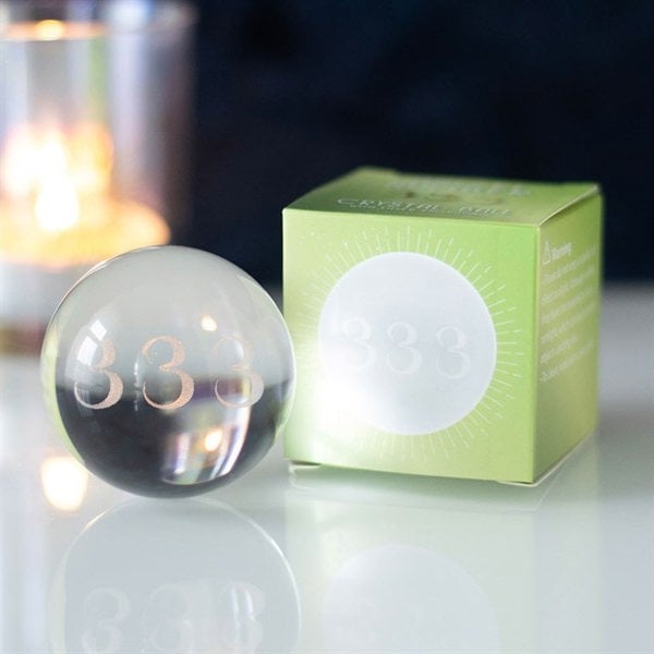 Serano 333 Angel Number Crystal Ball