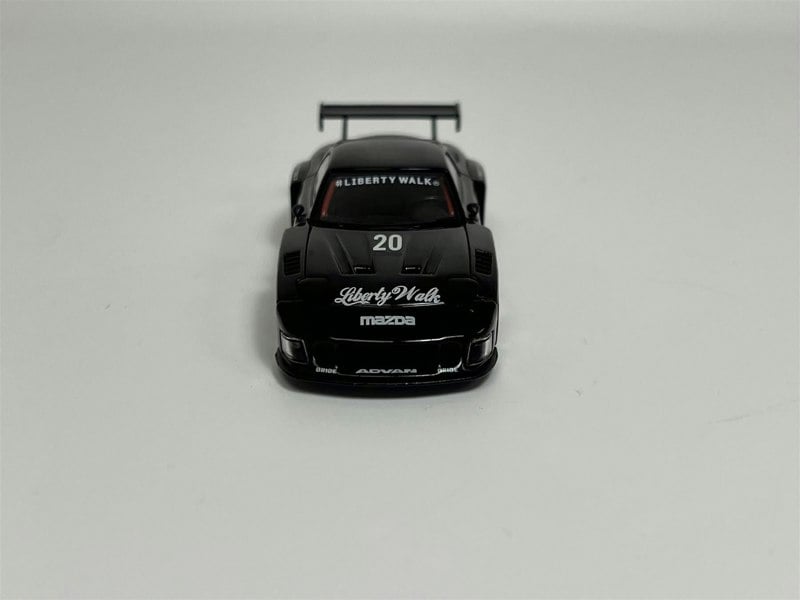 Mini GT Mazda RX-7 LB Super Silhouette Liberty Walk Black LHD 1:64 Mini GT MGT00785L