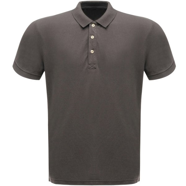 Regatta Classic Mens 65/35 Short Sleeve Polo Shirt - Seal Grey