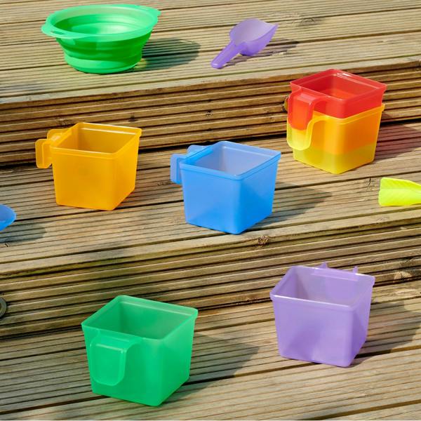 tickit Translucent Colour Discovery Pots