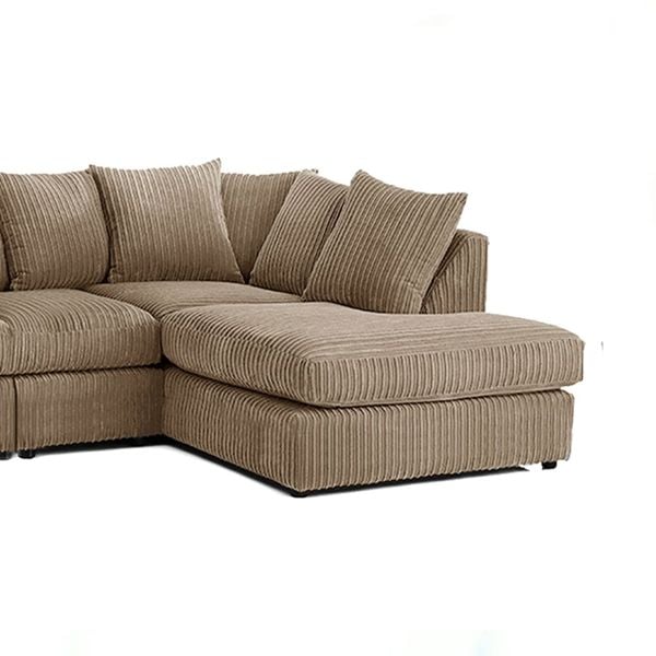 Snug Furniture Luxury Jumbo Cord Extra Large Corner Right Hand Sofa