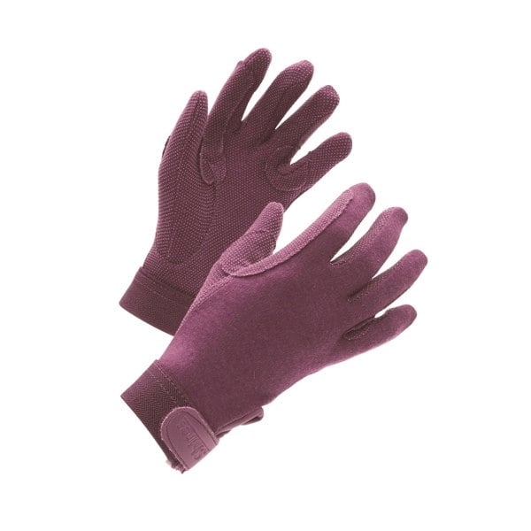 Shires Unisex Adult Newbury Gloves - Purple