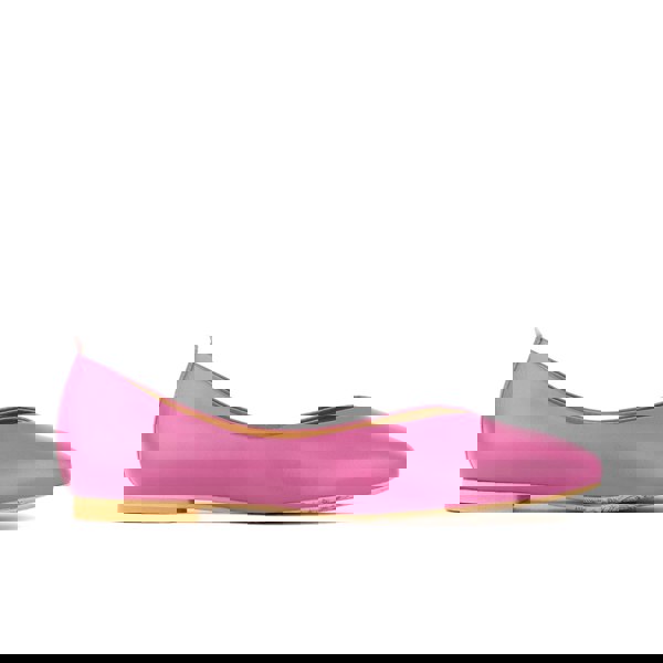 Embassy London Blythe - Pink - Women's Leather Ballet Pump