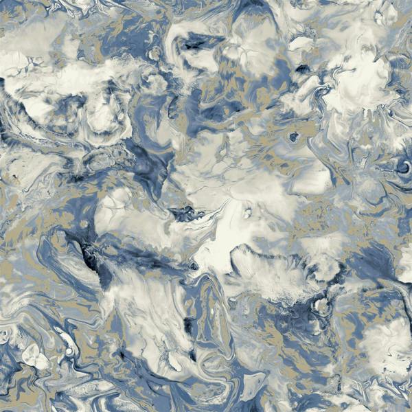 Elixir Marble Blue Wallpaper image 3