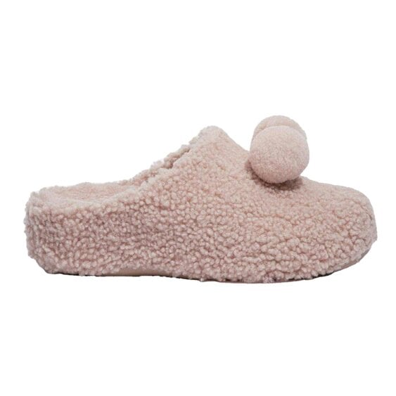 Fit Flop Womens/Ladies Pom Pom Clogs - Beige