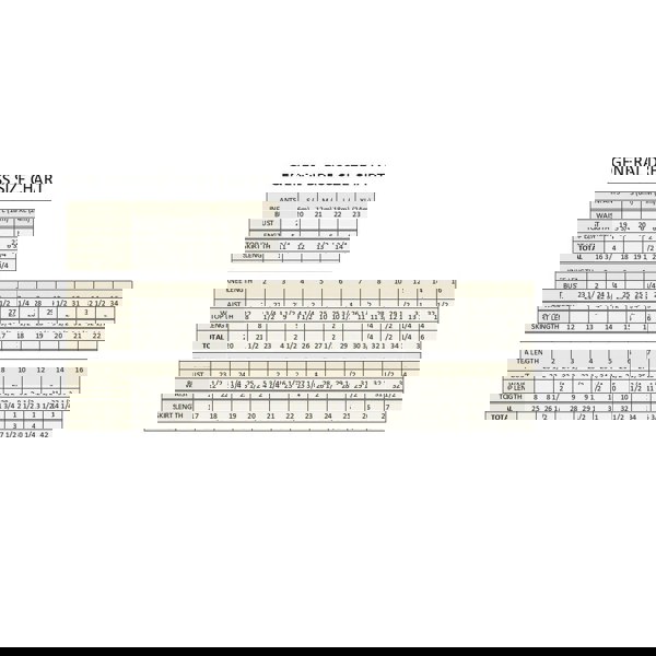 Size Chart for Lily-May Dress