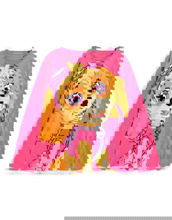 Paw Patrol Girls Multicoloured Skye and Everest Multi-Pack of 2 Long Sleeve Long Leg Pyjama Set