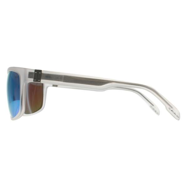 Quiksilver Sunglasses QS4005 MCRY Matte Crystal Blue Mirrored