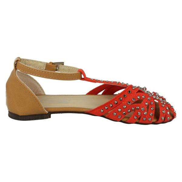 Spot On Girls Spot On T-Bar Diamante Sandals