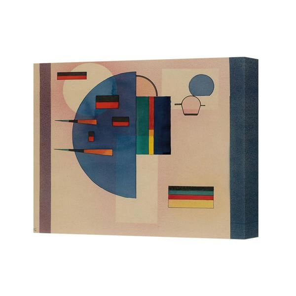 Benjamin Tate Design Abstract Geometric Canvas Wall Art Print Modern Color Block Design