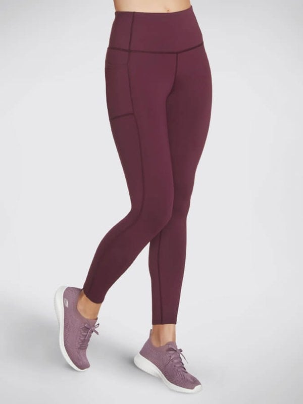 Skechers GOWALK High Waisted Women's Leggings - Purple