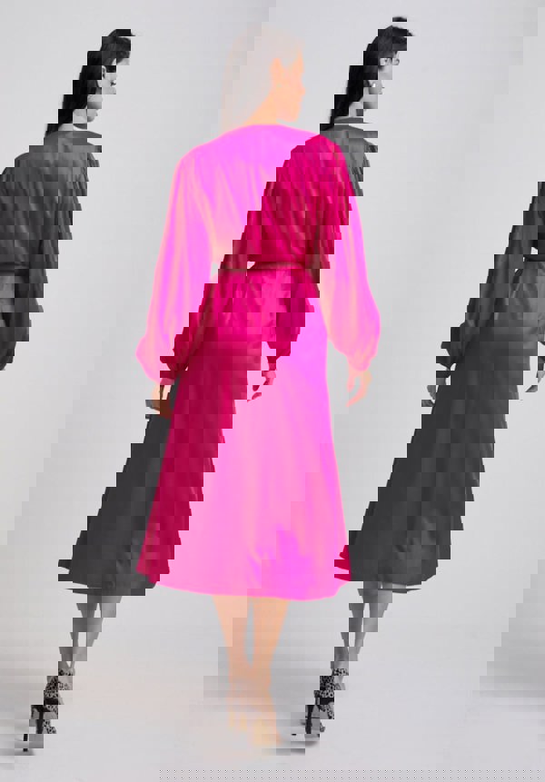 Fifi Midi Dress in Pink