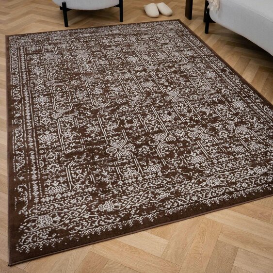 The Rugs Montana Vintage Brown Rug | 3716