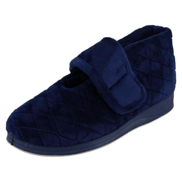 Padders Ladies Padders Extra Wide Slipper Tranquil