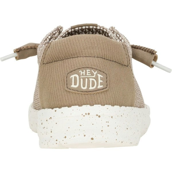 HEYDUDE Wendy Stretch Mesh Shoes - Walnut