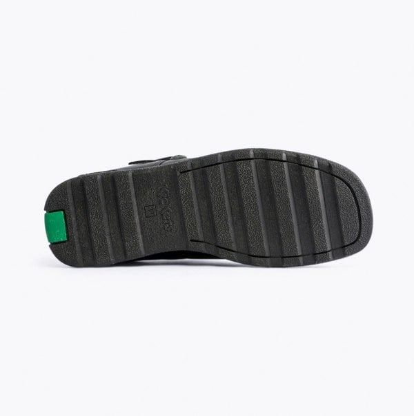 Kickers 115711 FRAGMA T-BUCKLE Girls School Shoes Black