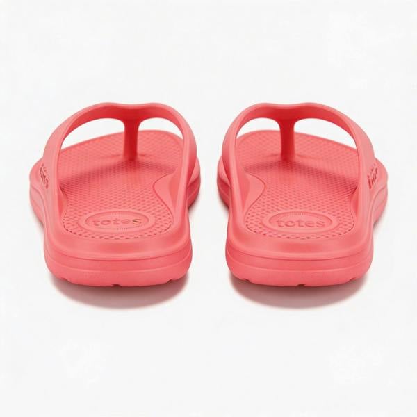 Totes Sol Bounce SOL BOUNCE 0350 Toe-Post Sandals   in  Pink