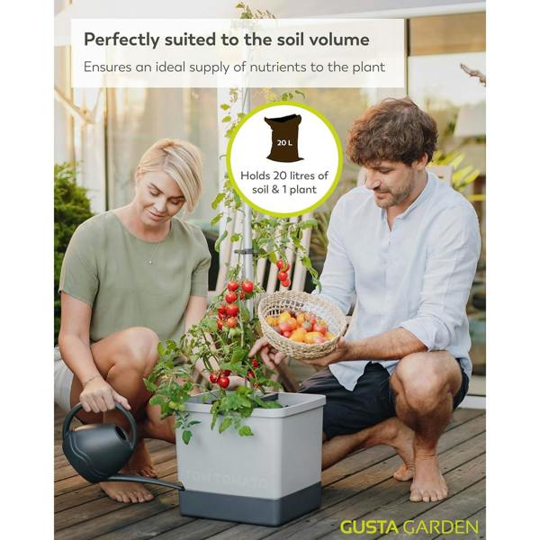 TOM TOMATO Tomato pot with water tank