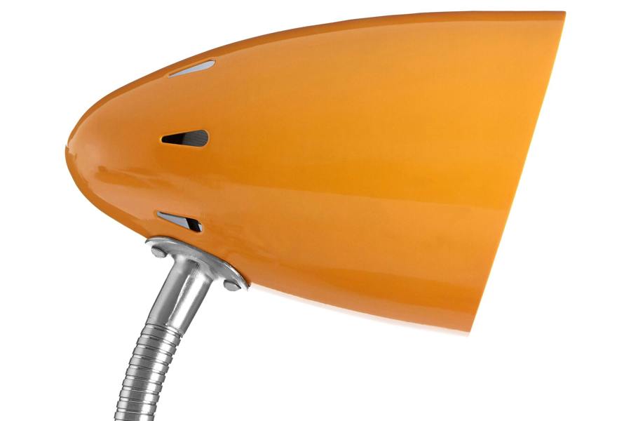 Maison by Premier Flexi Orange Gloss Desk Lamp