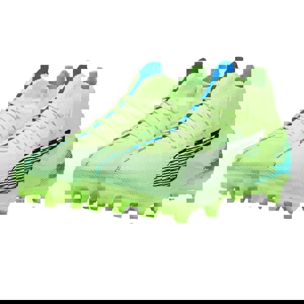 Puma Unisex Adult Ultra 5 Match Firm Ground Football Boots - Fizzy Apple/Puma White/Bluemazing