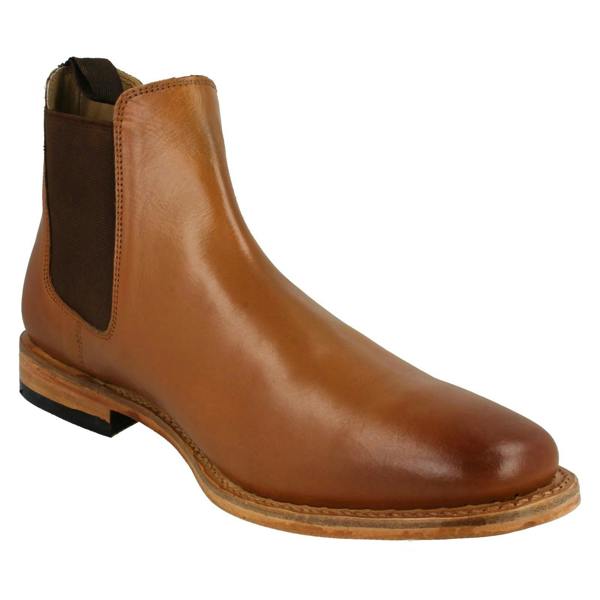 Harrykson Mens Harrykson Slip On Smart Ankle Boots 4403