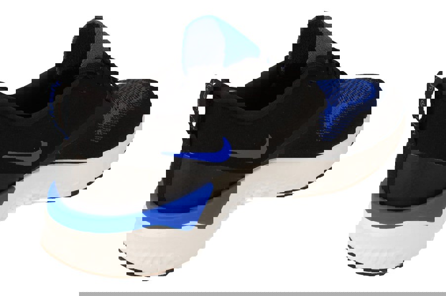 Nike Odyssey React 2 Flyknit Mens Ah1015  011 - Black Racer Blue White 011 - Photo 2