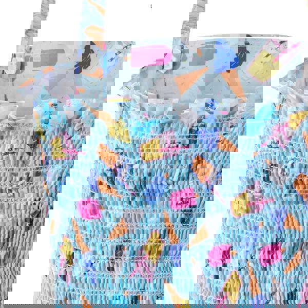 Rachel Riley Ice Cream Ruched Swimsuit