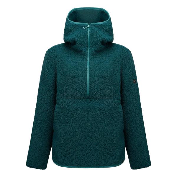 Regatta Womens/Ladies Elindra Water Repellent Half Zip Fleece - Mediterranea - 