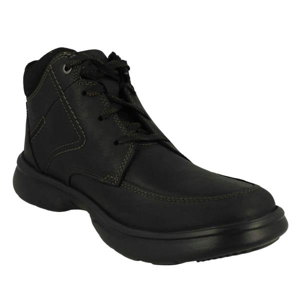 Clarks Mens Clarks Ortholite Featured Lace Up Ankle Boots Bradley Mid