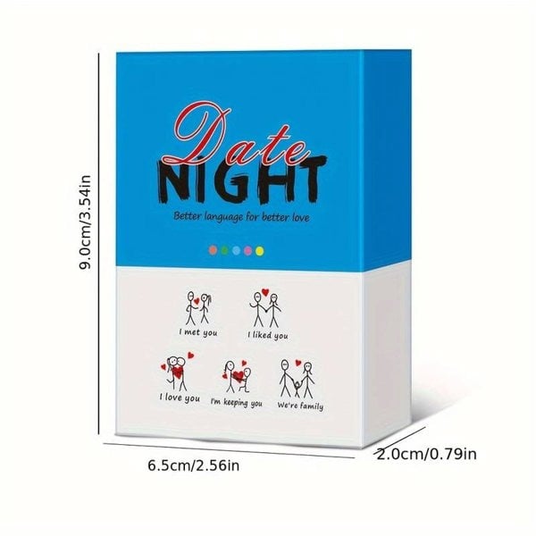 smartbies Date Night Card Game – Better Language for Better Love | Couples Conversation & Connection Game