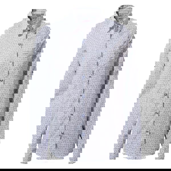 Craghoppers Womens/Ladies NosiLife Gisele Long Sleeved Shirt - Paradise Blue Print - 