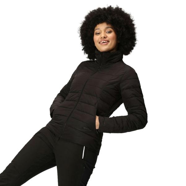 Regatta Womens/Ladies Keava III Baffled Padded Jacket - Black - 