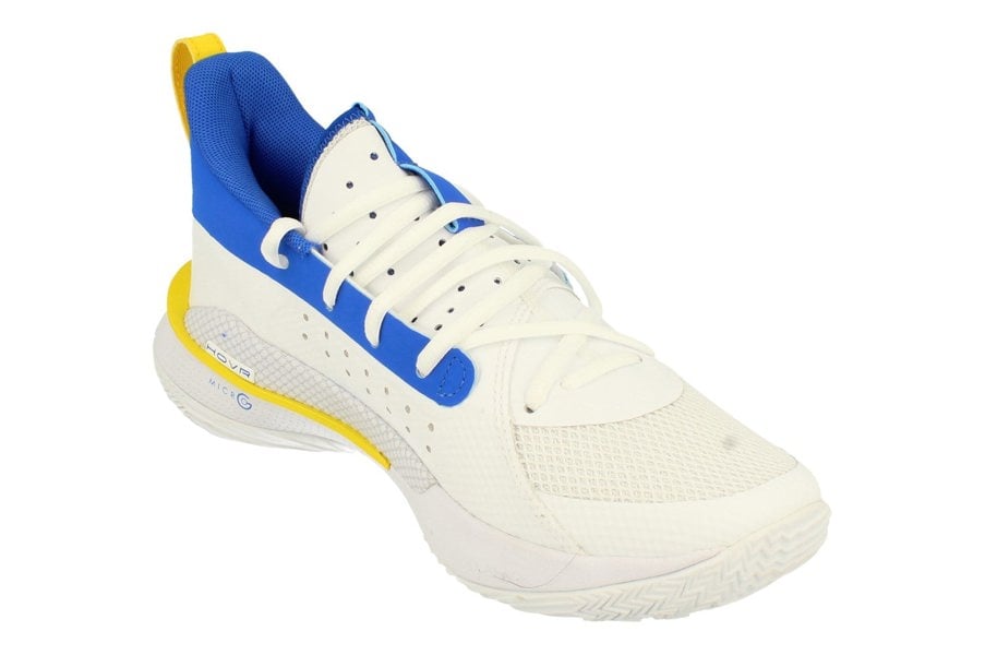 Under Armour Tb Curry 7 Mens Basketball Trainers 3023300  106 - White 106 - Photo 3