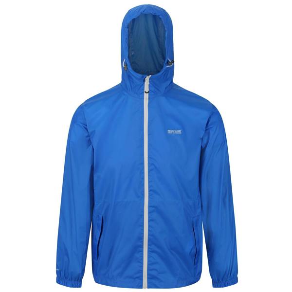 Regatta Mens Pack It III Waterproof Jacket - Oxford Blue - 