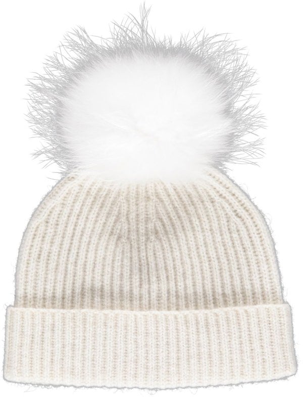 Mathilde Hat White/White