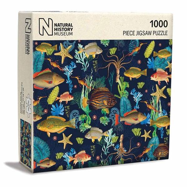 Natural History Museum, Marine Life Jigsaw, Jigsaws & Puzzles, History & Literature, Gift