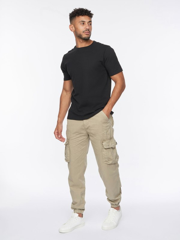 Duck and Cover Kartmoore Combat Pants - Stone