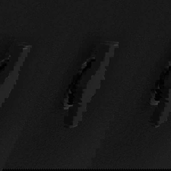 Black locking mechanism on a textured surface, designed for securing a 6kg gas bottle locker, featuring a sturdy, compact shape