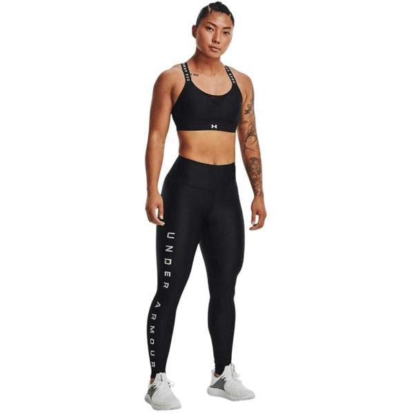 Under Armour Womens/Ladies HeatGear Reflective High Waist Leggings - Black - 