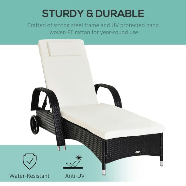 Rattan Single Lounge